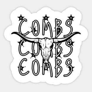 luke combs simple Sticker